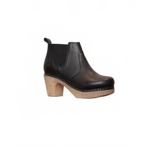 NEW CALOU women's doris clog boot in black